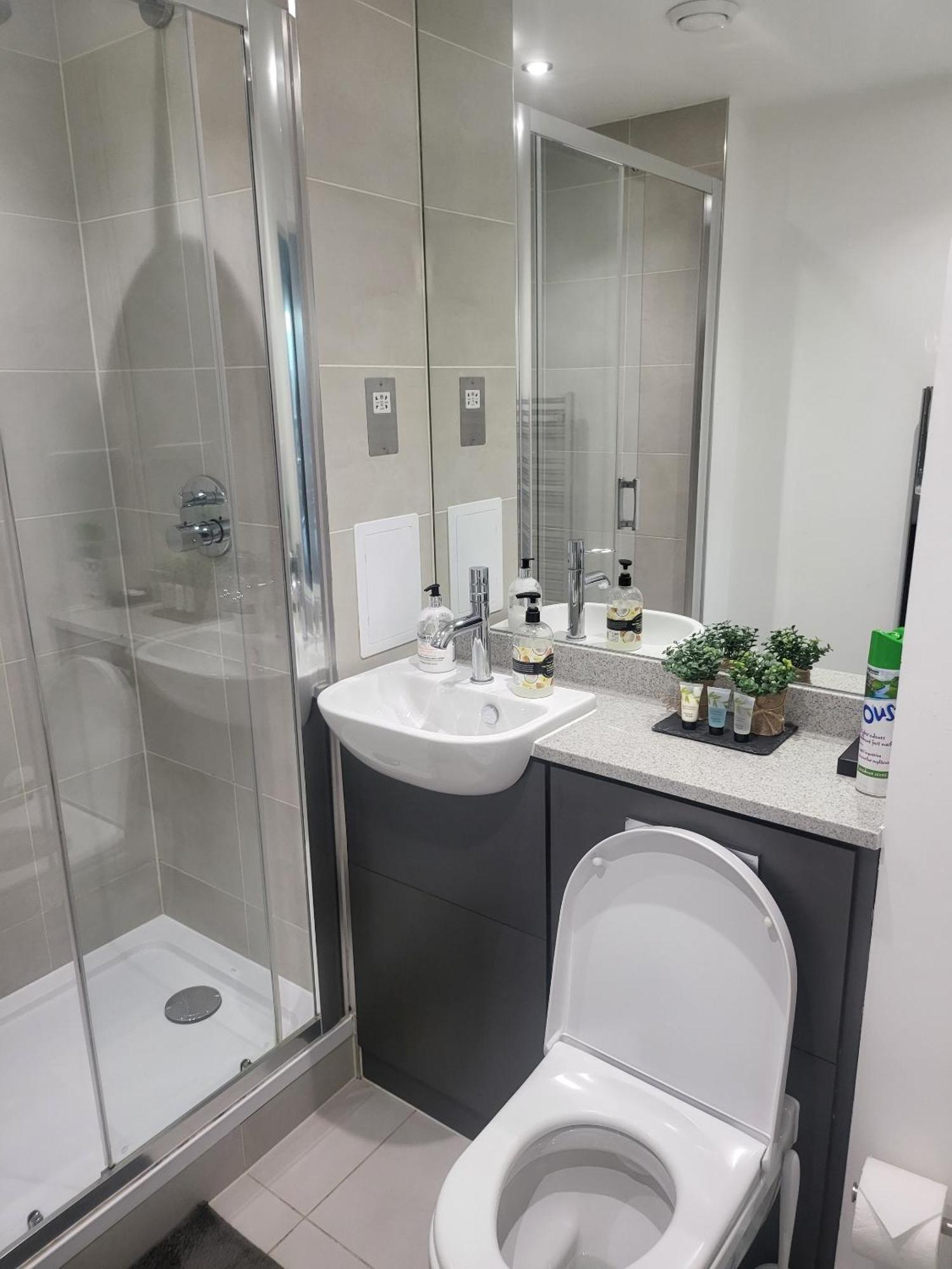Kayz Lodge- Luxury Ensuite-Private & Shared Accommodation In A New House At The Olympic Village Overlooking Stratford Westfield And Tube Station Londra Oda fotoğraf